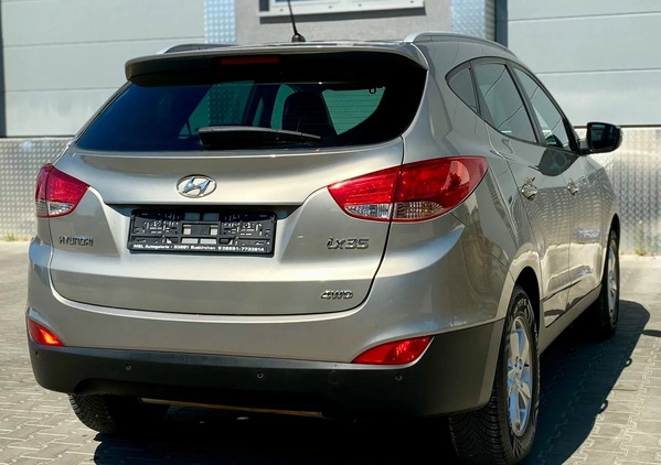 Hyundai ix35 cena 41900 przebieg: 187000, rok produkcji 2011 z Pisz małe 301